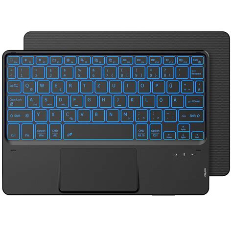 Amazon.in: Buy CACOE QWERTZ Keyboard with Touchpad, Wireless Keyboard ...