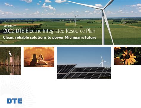 DTE Electric 2022 Integrated Resource Plan – Report Design