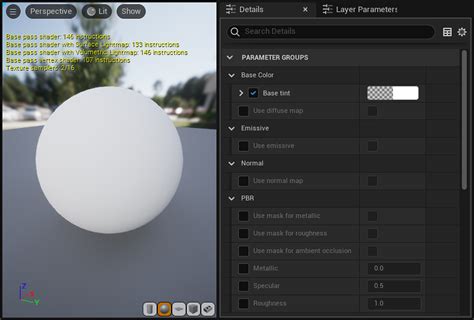 Image result for Creating a Master Material Unreal Tutorials