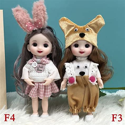 DSR 16Cm Movable Joints BJD Doll Princess Dolls Cute Dolls with Full ...