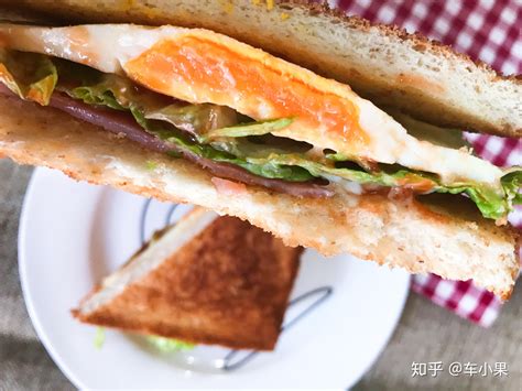 烘焙入门食谱：早餐三明治的做法 - 知乎