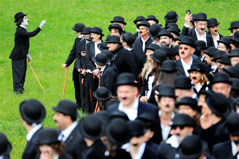 In photos: Charlie Chaplin fans set ‘world record’ on his 128th birth ...