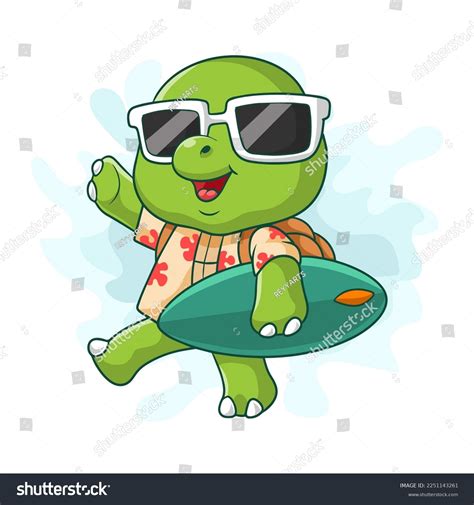 Cartoon Turtles With Glasses