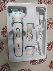 Caresmith Bloom 4 in 1 Face & Body Hair Trimmer for Women | 3 Heads ...