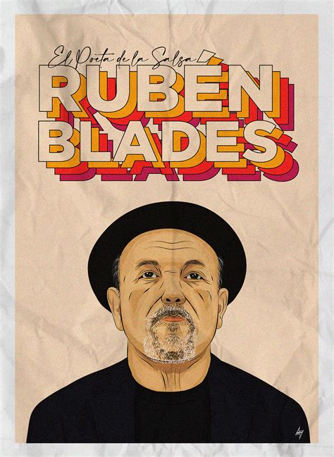 RUBÉN BLADES - ILUSTRACIÓN VECTORIAL on Behance Ruben Blades, Musica ...