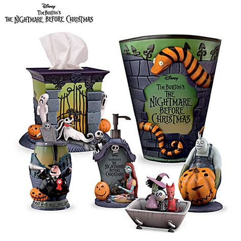 Buy The Nightmare Before Christmas Bathroom Full Set Exclusively from ...