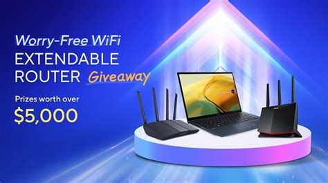 ASUS Launches WiFi Extendable Router Giveaway Campaign