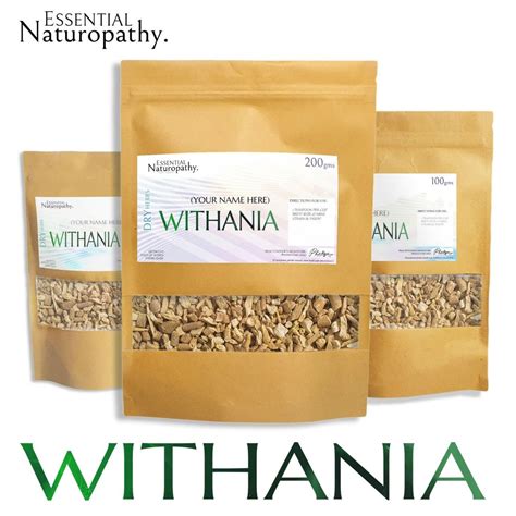 ASHWAGANDHA / WITHANIA ROOT Dried Herb Tea Organic (withania Somnifera ...