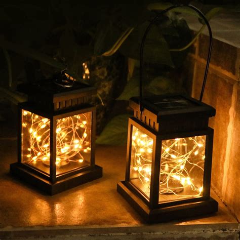 Image result for Lantern Style Outdoor String Lights