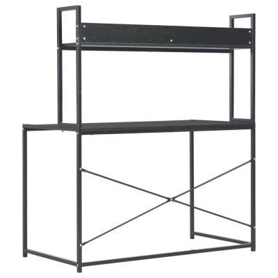 Buy Home Computer Desk with Hutch and Storage Shelves, Home Office Desk ...