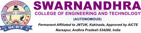 Swarnandhra College of Engineering and Technology(autonomous) | SCET ...