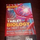 Buy Disha NCERT Tablet Biology for NEET (UG) - Shortcut Concepts, Tips ...