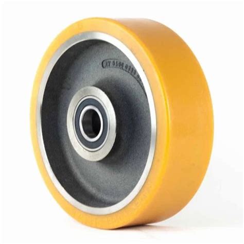 Polyurethane Wheels - Red PU Caster Wheel Manufacturer from Rangareddy