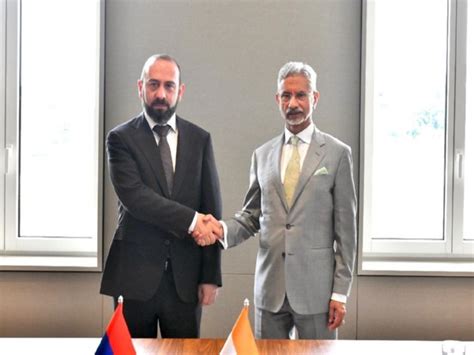 EAM Jaishankar holds talks on regional developments with Armenian FM