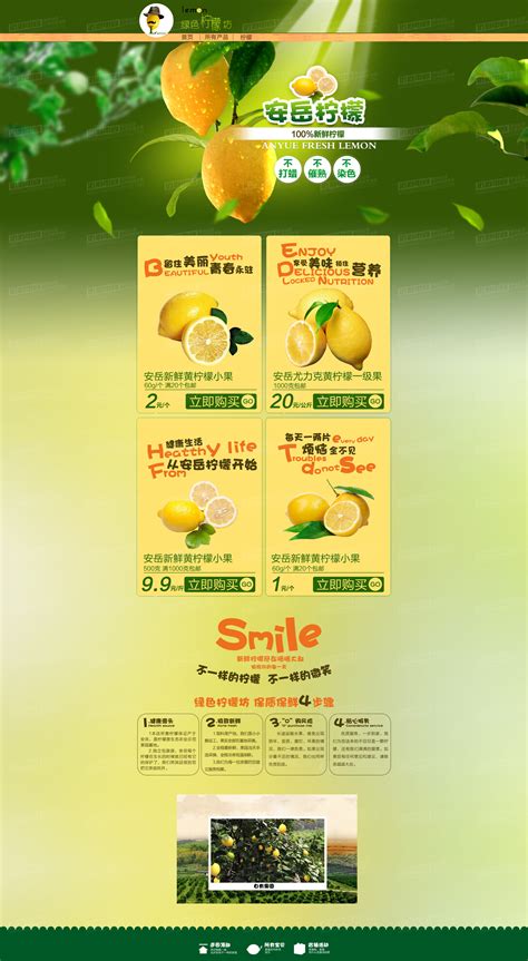 柠檬首页|网页|企业官网|北京达道电商 - 原创作品 - 站酷 (ZCOOL)