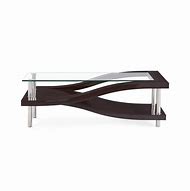 Image result for Curved Glass Coffee Table