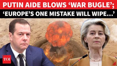 Putin Aide Medvedev Shoots APOCALYPSE Warning As Last US-Russia Nuclear ...