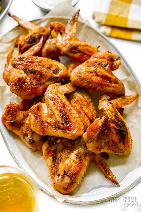 Baked Whole Chicken Wings (Easy & Crispy!) - Wholesome Yum