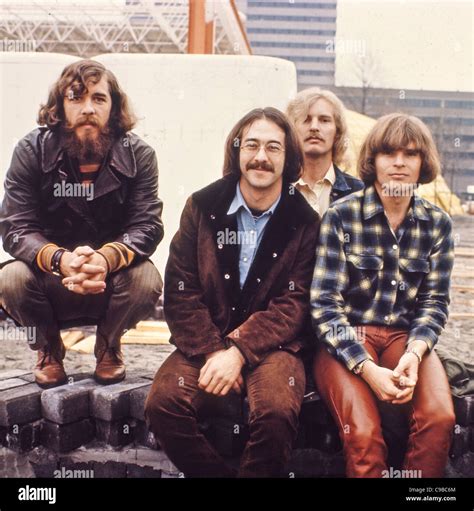 CREEDENCE CLEARWATER REVIVAL US group in 1968 From l: Doug Clifford ...
