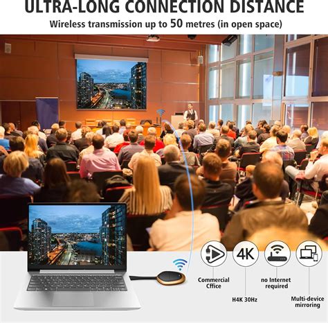 Buy Wireless HDMI Transmitter and Receiver 4K, POFAN Mini HDTV Receiver ...