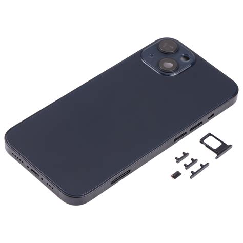 Complete Housing Body for iPhone 13 Black with Side Keys Sim Tray and ...
