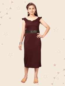 Kidotsav Girls Below Knee Party Dress Price in India - Buy Kidotsav ...