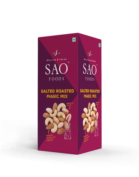 Salted & Roasted Magic Mix - 250g | Refill Pack | SAO Foods