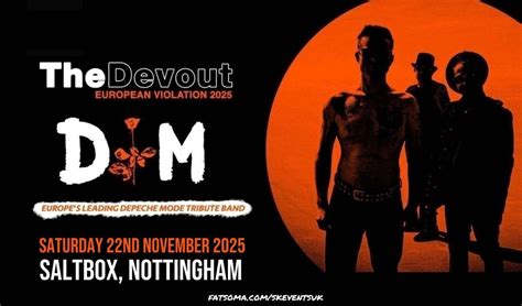 The Devout - (Depeche Mode Tribute) - Saltbox, Nottingham, Saltbox ...