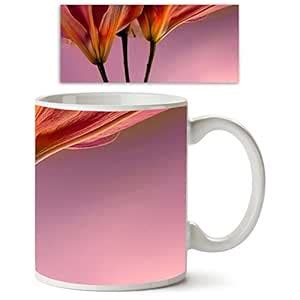 Buy ArtzFolio Pink Tiger Lilly D1 | Ceramic Coffee Tea Mug Inside White ...