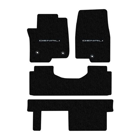 Lloyd Mats Custom Fit Floor Mats for GMC Yukon/Denali 2021-On LogoMat ...