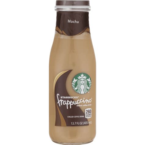 Starbucks Frappuccino Mocha Iced Coffee, 13.7 oz Glass Bottle - Walmart.com