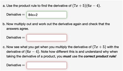 Image result for Derivative Using Product Rule