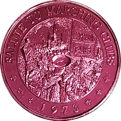 Mardi Gras Token - Eros (Salute to Marching Clubs; New Orleans ...