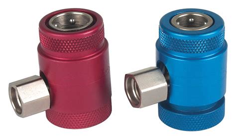 ROBINAIR, Automotive A/C, Anodized Aluminum, R1234yf A/C High/Low ...