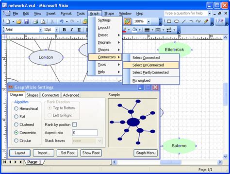Image result for Visio Graph