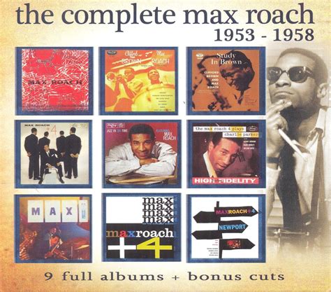 ROACH,MAX - Complete Max Roach: 1953-1958 - Amazon.com Music