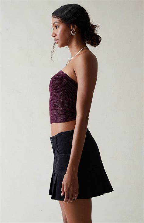 Pacsun Black Low Rise Pleated Mini Skirt | Pacsun