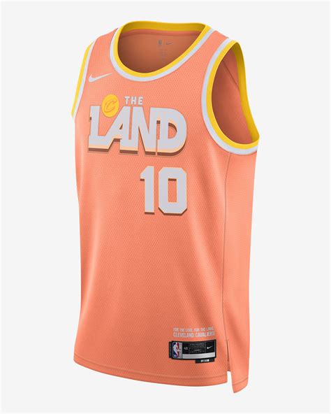 Darius Garland Cleveland Cavaliers City Edition Men's Nike NBA Swingman ...