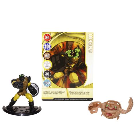 Buy Bakugan Character Pack Brown Gorem - Bakugan Style Varies Online at ...