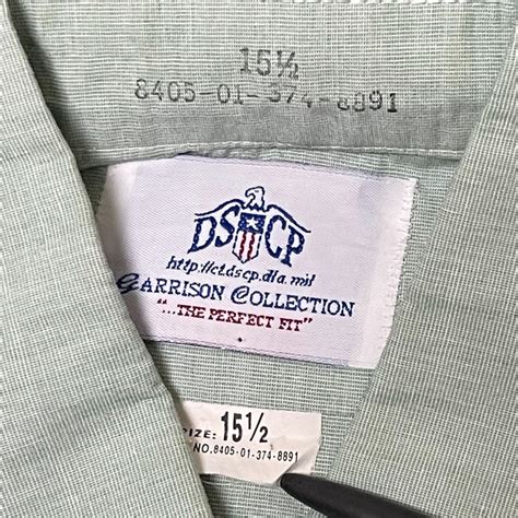 '01 USARMY 陸軍制服 size15 1/2 DLA 夏季用の半袖サービスシャツ（Class B Uniform ...