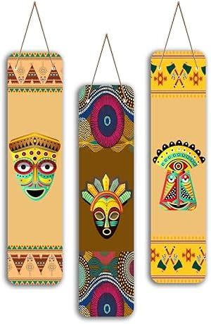 SAF paintings modern art Mdf Wooden Wall Hanging Home Decor Plates ...