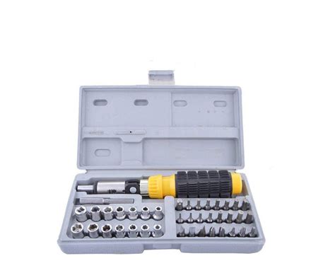 0423 Socket and Screwdriver Tool Kit Accessories (41 pcs) — DeoDap