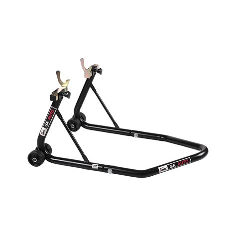 G A Auto Accessories Universal Rear Steel Paddock Stand with SPOOLS ...