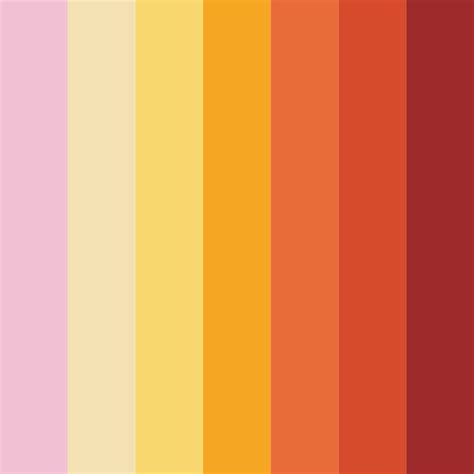 Pink Orange Color Palette - ColorDrop