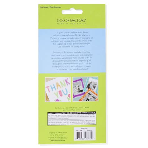 Dual-Tip Magic-Stroke Markers Asst Brights 4Pc Blistter Mc – Itsy Bitsy