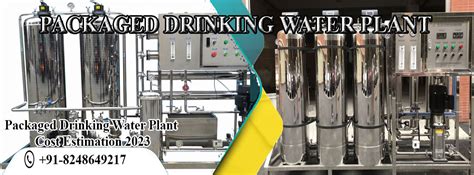 Packaged Drinking Water Plant Manufacturers