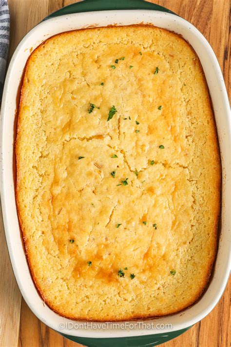 5 Ingredient Corn Casserole - I Don't Have Time For That!