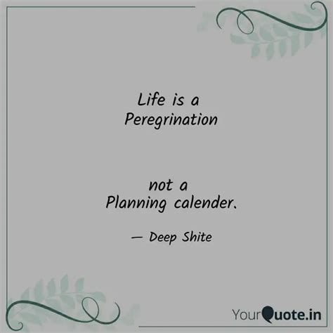 Peregrination Planning ... | Quotes & Writings by Covert Wanderer ...