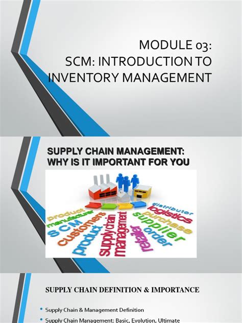 Module 4 Supply Chain Management 的图像结果