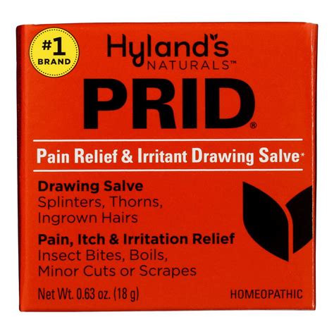 Hyland's - Prid Drawing Salve - 1 Each-.63 Oz - Pure Modern Living